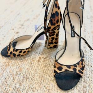 02.1986 Calzado Nine West Animal Print Calce 39 - 40